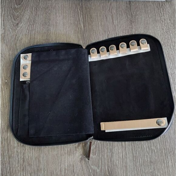 NWOT Halston Rose Gold Jewelry Portfolio Case - Picture 5 of 7